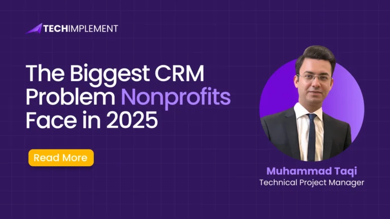 The Biggest CRM Problem Nonprofits Face in 2025