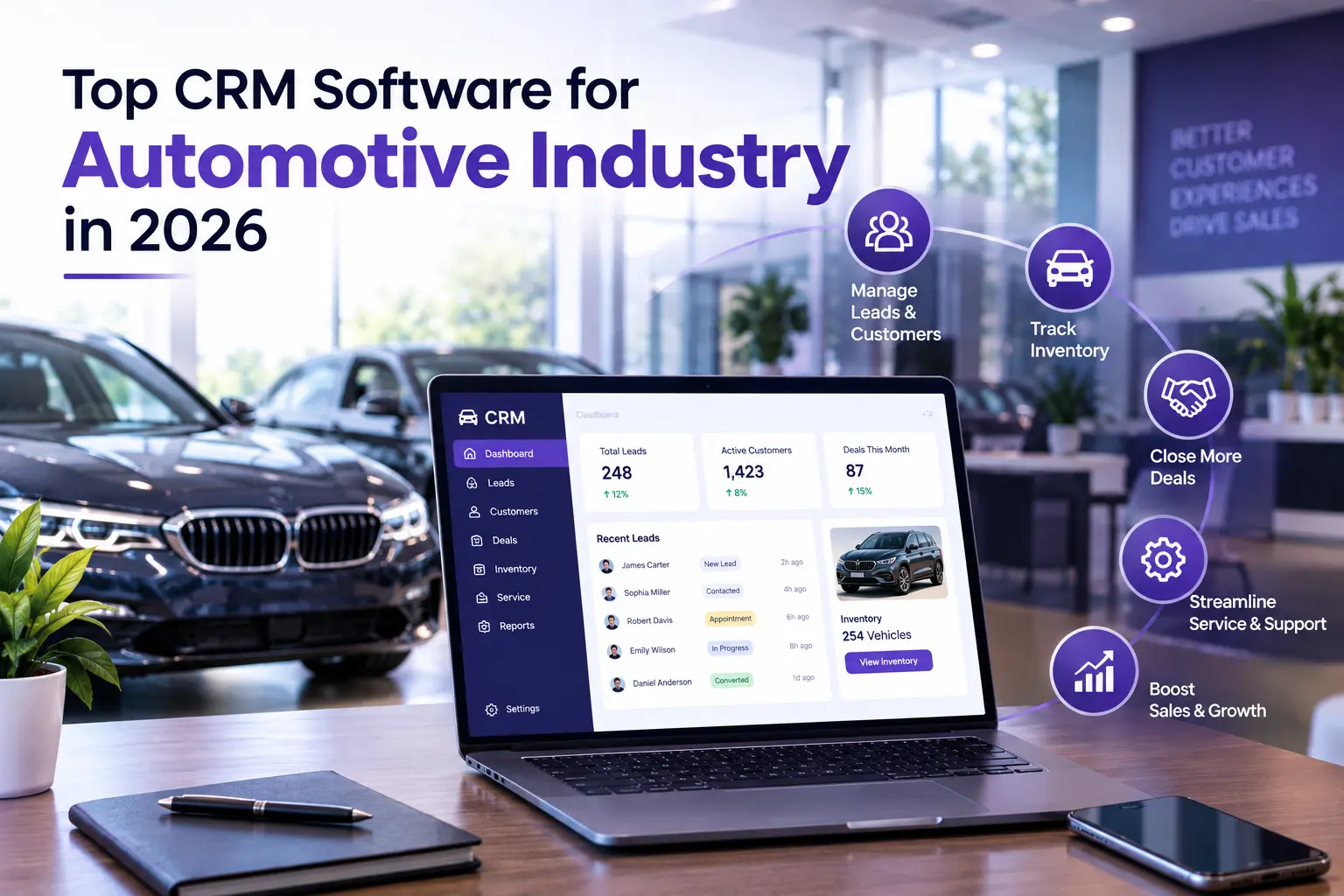 Top CRM Software for Automotive Industry in 2026