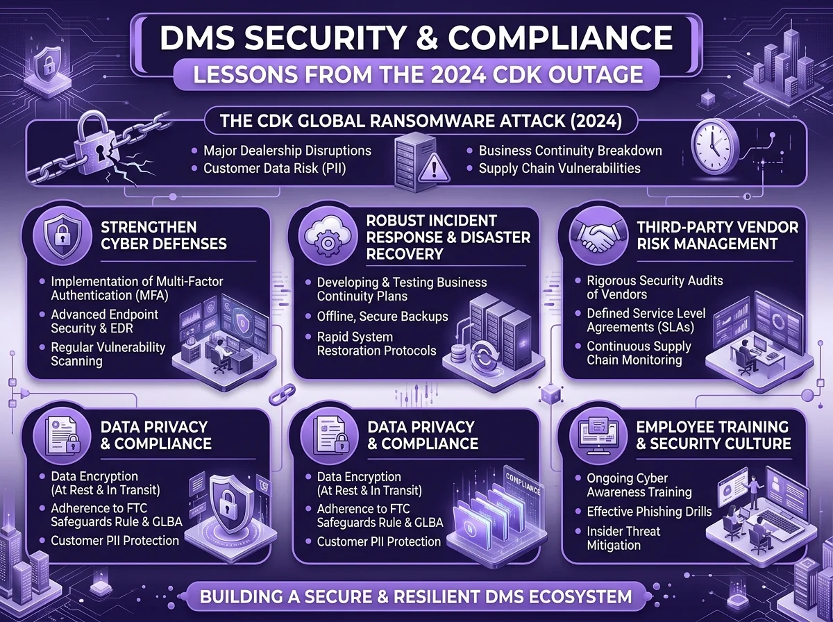 DMS Security and Compliance: Lessons from the 2024 CDK Outage
