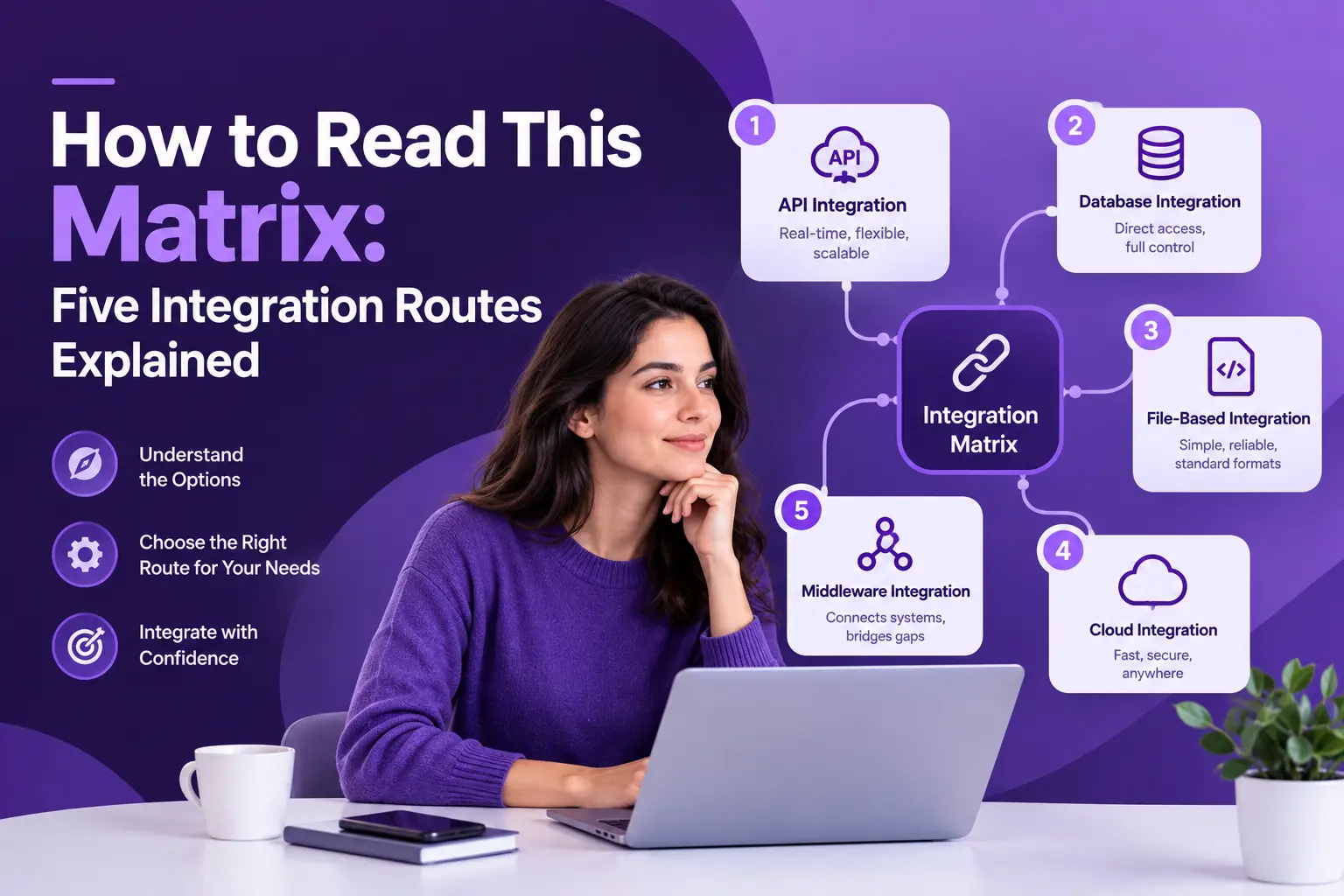 How to Read This Matrix: Five Integration Routes Explained

